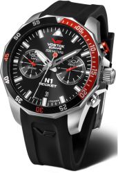 Vostok Europe 225A707SBLK N1 Rocket frfi karra