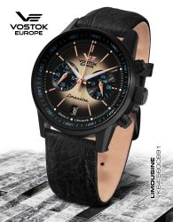 Vostok Europe 560C691 GAZ-​14 Chronograph Frfi karra