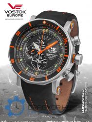 Vostok Europe YM86-620A506 Lunokhod 2 Multifunctional Line Frfi karra