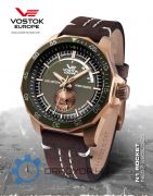 Vostok Europe N1 Rocket Power Reverse Bronz Automata Frfi Karra